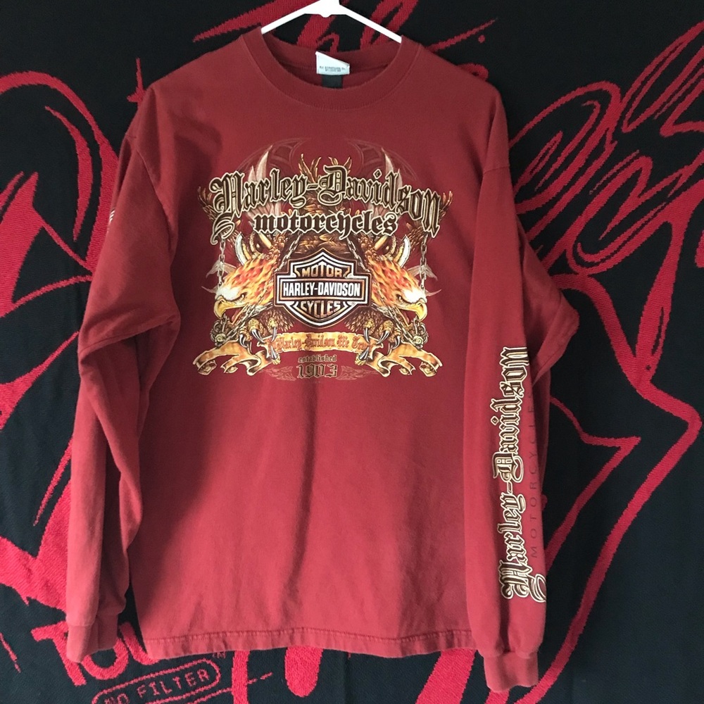 Vintage Harley Davidson San Antonio shirt mens size L
